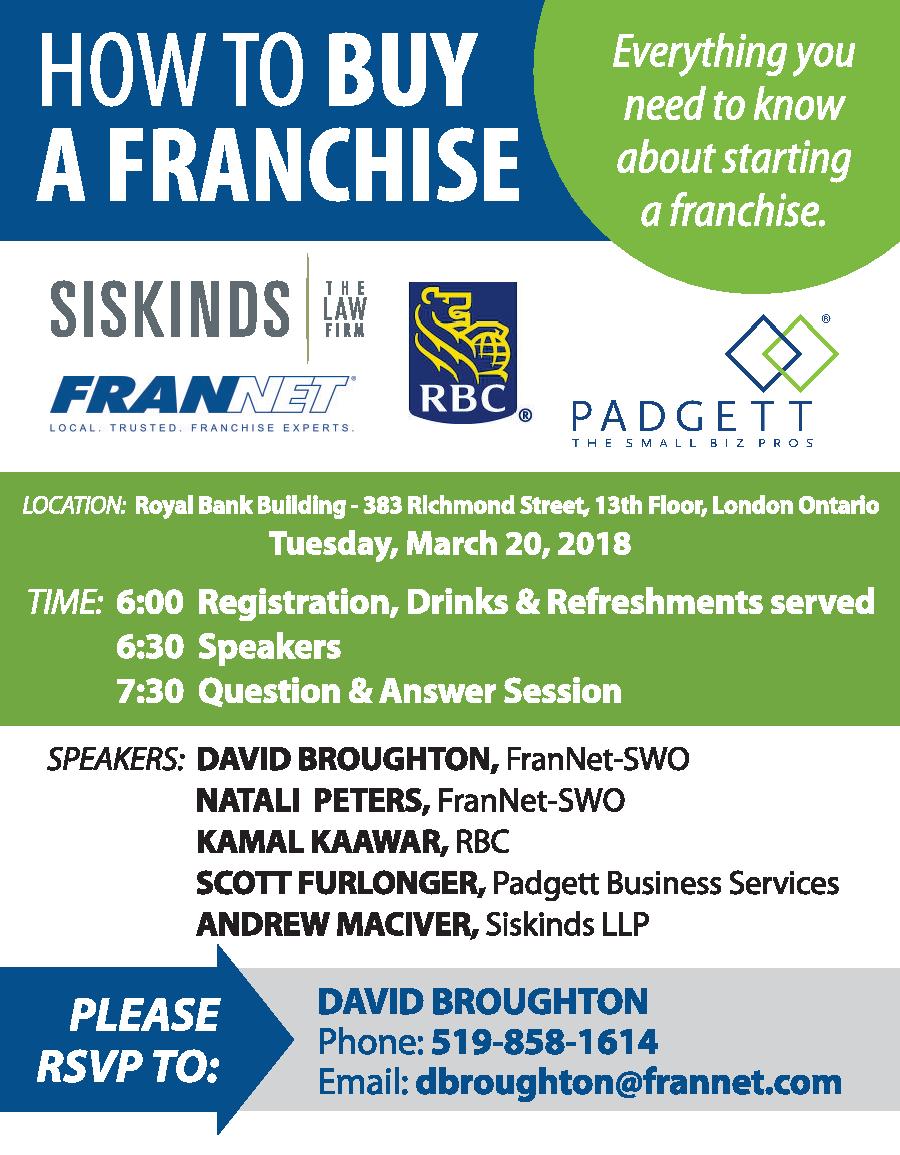 That Will Cover Everything You Need To Know About Purchasing A Franchise Please See Below For De S About This Event And Rsvping To Attend That Will Cover Everything You Need To Know About Purchasing A Franchise Please See Below For De S About This Event And Rsvping To Attend