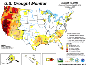 US drought 2015-08-20